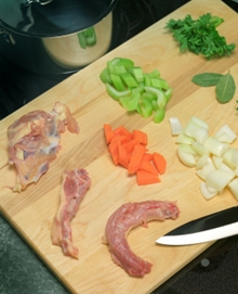 How to make chicken stock