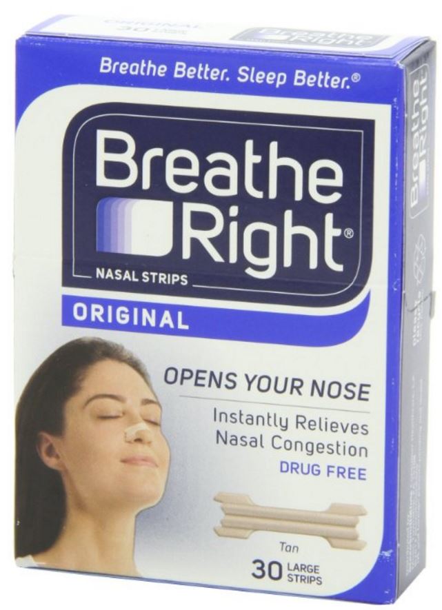 Breathe Right Nasal Strips