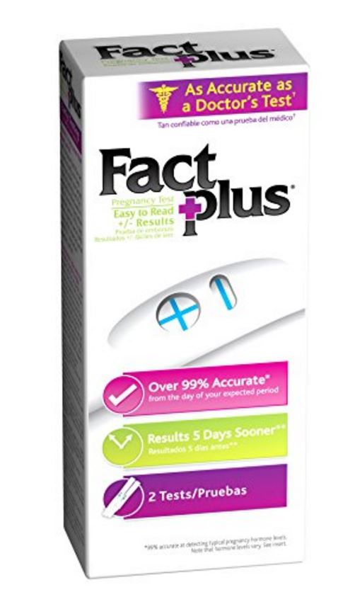fact plus pregnancy test